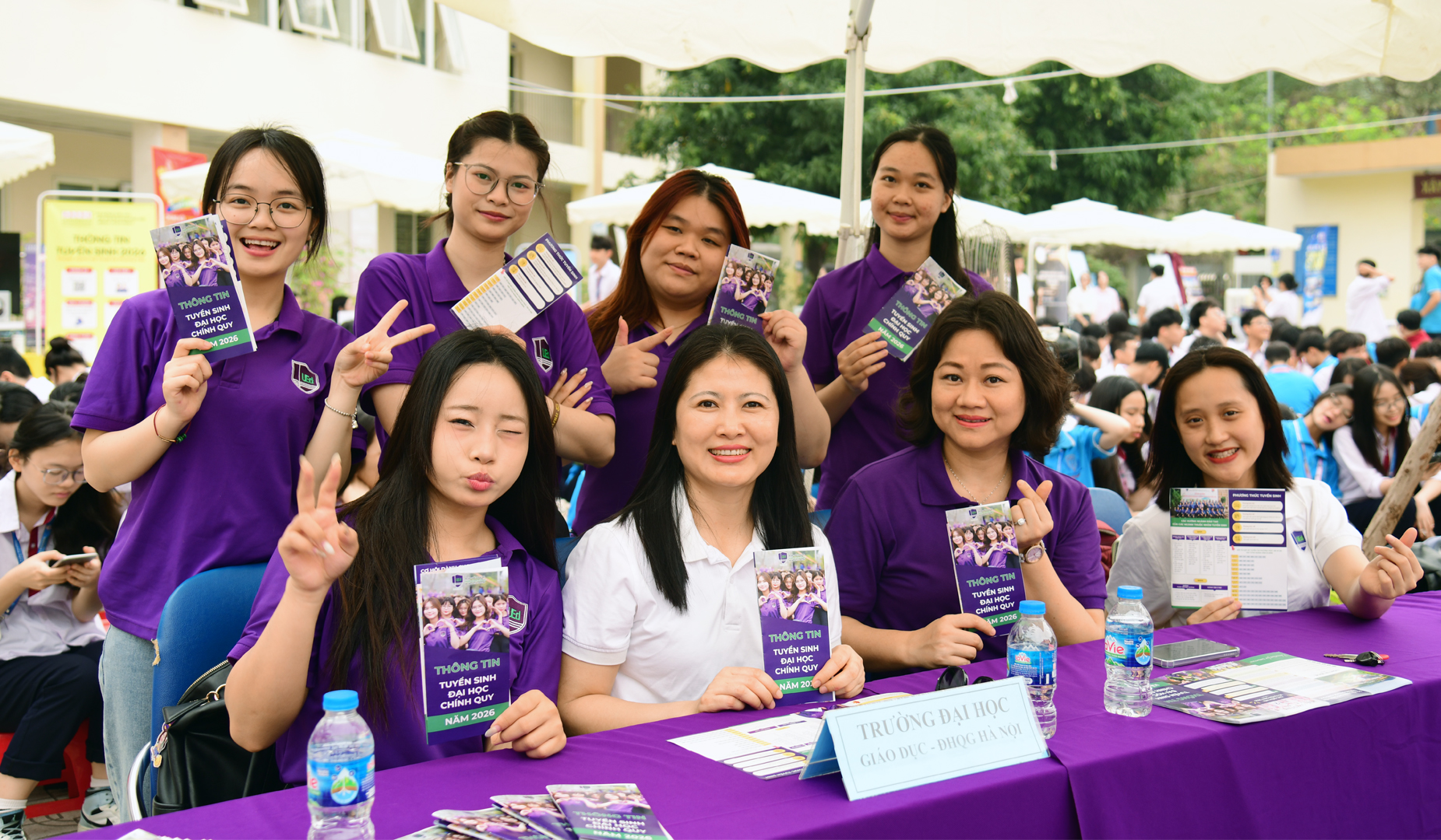 Trường Đại học Giáo dục triển khai chuỗi hoạt động tư vấn tuyển sinh, đồng hành cùng học sinh THPT định hướng tương lai