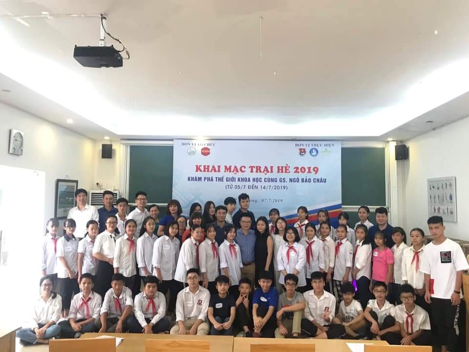 Trại hè Khám phá thế giới khoa học cùng GS. Ngô Bảo Châu