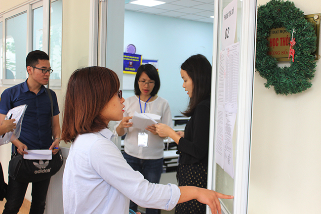 Trường Đại học Giáo dục tổ chức thành công Kỳ thi tuyển sinh Sau đại học đợt I năm 2018