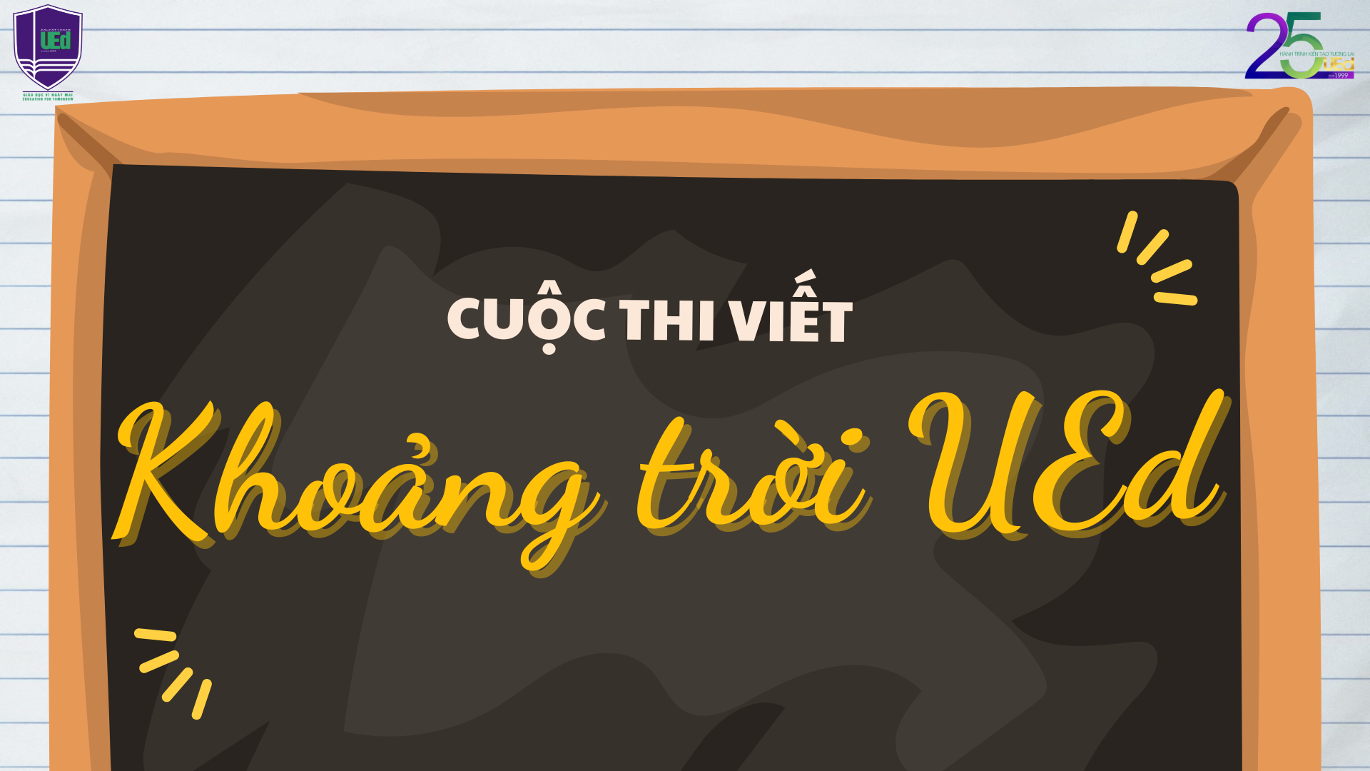 Trường Đại học Giáo dục phát động cuộc thi viết "Khoảng trời UEd"