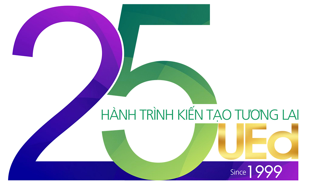 Logo Kỷ niệm 25 năm truyền thống Trường Đại học Giáo dục